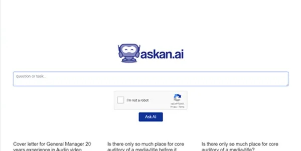 Ask an AI