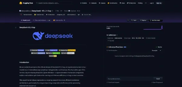 DeepSeek-V3.2-Exp Preview