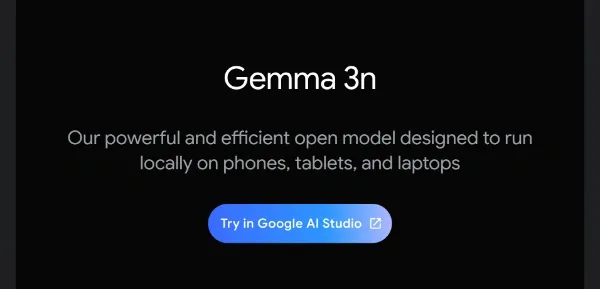 Gemma 3n Preview