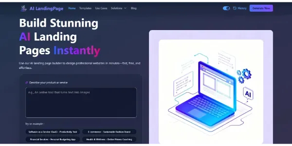 Landing Page AI Builder