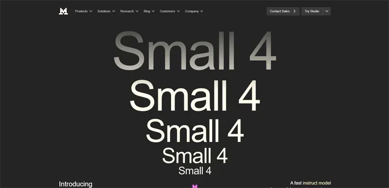 Mistral Small 4