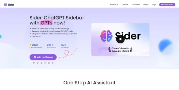 Sider AI Preview