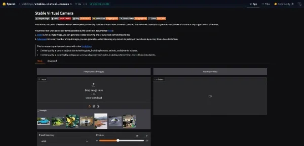 Stable Virtual Camera