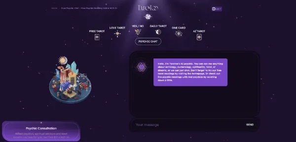 Tarotoo AI Psychic